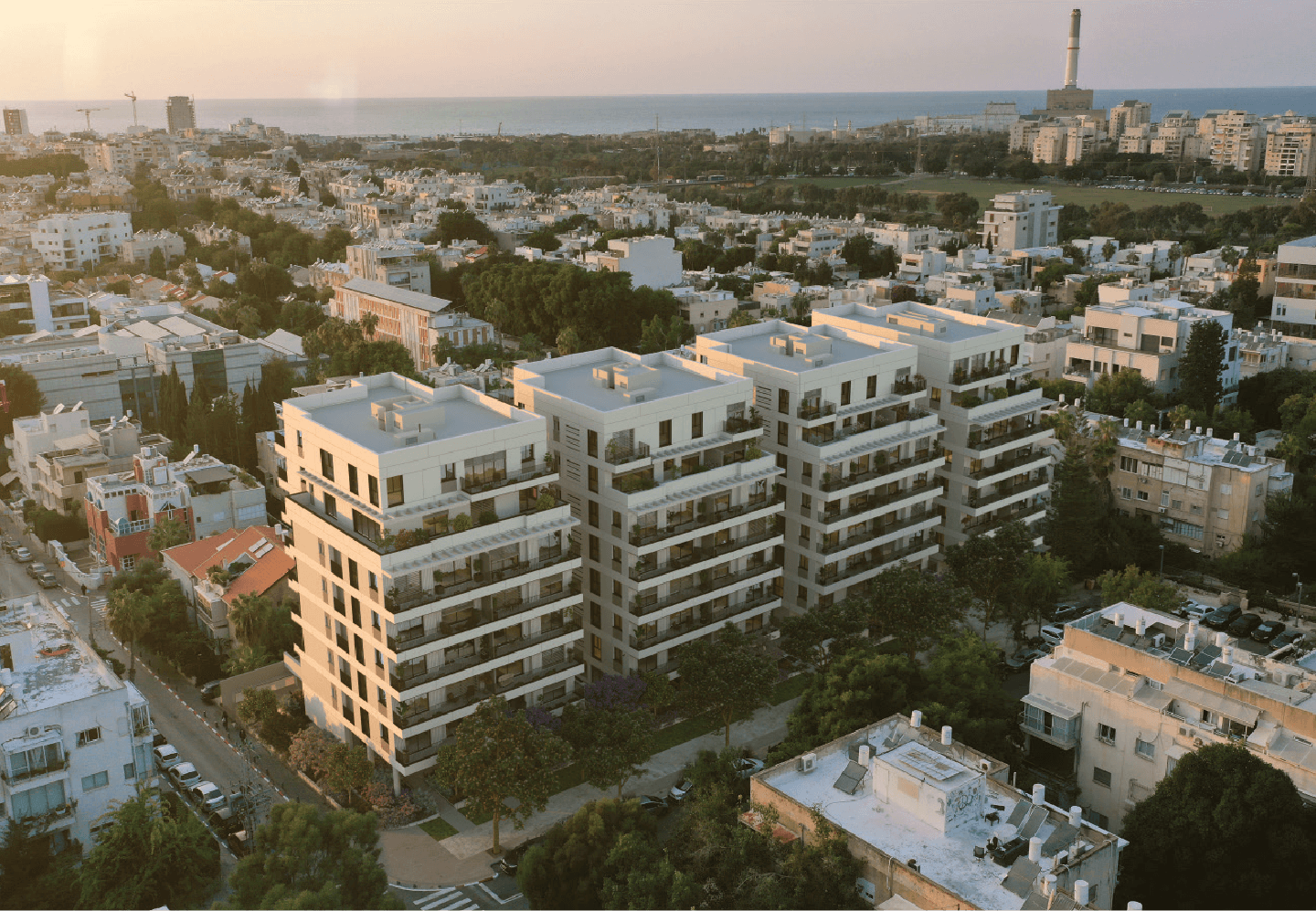 הרביעייה בסמטס, תל אביב